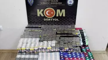 Dörtyol'da Kaçak Sigara ve Elektronik Sigara Operasyonu: 1 Gözaltı