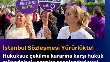 EŞİK Platformu, İstanbul Sözleşmesi'nin geri çekilmesine karşı hukuk mücadelesini sürdürüyor
