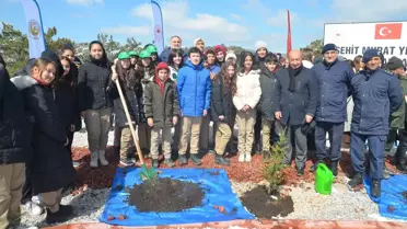 Kütahya'da orman şehitleri için hatıra ormanı oluşturuldu