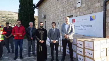 TİKA Ramazan Programları Kapsamında Kudüs, Bosna Hersek ve Moldova'da Gıda Kolileri Dağıttı