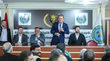 Mersin Büyükşehir Belediye Başkanı Vahap Seçer, Tarsus Hal Kompleksi'ni ziyaret etti