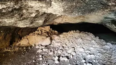 Adıyaman'ın Kızıl İn Mağarası'nda Deprem Sonucu Çökme Meydana Geldi