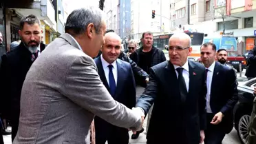 Hazine ve Maliye Bakanı Mehmet Şimşek, Eskişehir'de Sanayiciler ve İş Adamlarıyla Toplantı Gerçekleştirdi