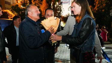 İYİ Parti Fethiye Belediye Başkan Adayı Behçet Saatcı, Mahalleleri Ziyaret Ediyor