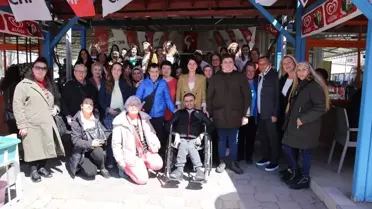 Cumhur İttifakı Edirne Belediye Başkan Adayı Belgin İba, yerel seçim çalışmalarını sürdürüyor
