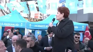 Meral Akşener Kütahya'da Öğretmenlerin Tayin Edilmesini İstedi