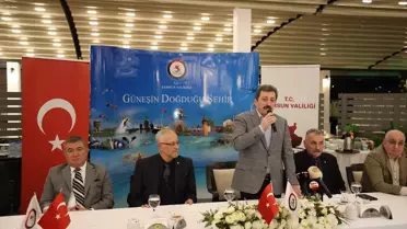 Samsun Valisi Orhan Tavlı, Basın Mensuplarıyla İftar Programında Buluştu