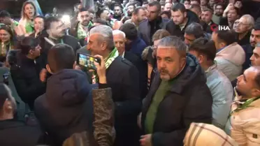 Bozbey'e Abdal Meydanı'nda sevgi seli