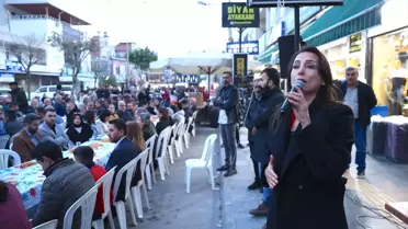 DEM Parti Eş Genel Başkanı Tulay Hatımoğulları Oruç Mersin'de ziyaretler gerçekleştirdi