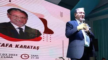 Prof. Dr. Mustafa Karataş Eyüpsultan Belediyesi'nin Osmanlı Park Ramazan Çadırı'nda konuk oldu