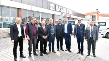 Başkan Büyükkılıç, Ağaç İşleri Sanayi Sitesi'ndeki Esnafları Ziyaret Etti