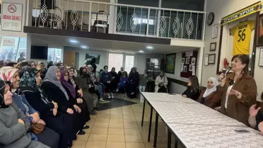 DEM Parti İBB Başkan adayı Meral Danış Beştaş, seçim çalışmalarını Üsküdar ve Ümraniye'de sürdürdü