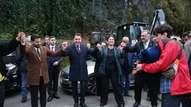 DEVA Partisi Genel Başkanı Ali Babacan Rize'yi ziyaret etti