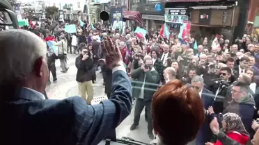 Meral Akşener, Edirne'de Hamdi Sedefçi'ye oy istedi