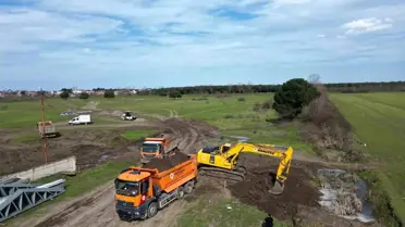 Samsun Büyükşehir Belediyesi Yeni Organize Sanayi Bölgesi'nin Altyapı Çalışmalarına Başladı