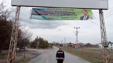 Talas'ta Mustafa Yalçın'a destek