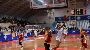 Galatasaray Çağdaş Faktoring Kadınlar Basketbol Süper Ligi'nde yarı finale yükseldi