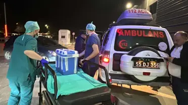 Samsun'da motosiklet kazasında ağır yaralanan Ali Kara'nın organları 5 hastaya nakledilecek