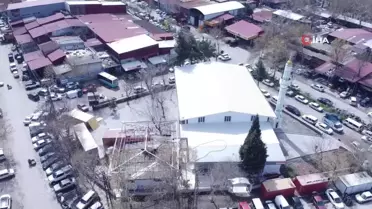Sanayi esnaflarından dayanışma örneği: Yıkılan camiyi sanayi esnafı kendi kazançları ile inşa etti