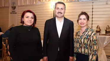 Tokat Belediye Başkanı Eyüp Eroğlu, Hanımeli Kültür ve Sanat Merkezlerinde Kadınlarla Buluştu