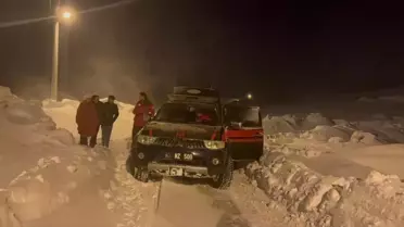 Van'ın Çaldıran ilçesinde rahatsızlanan 4 yaşındaki çocuk hastaneye ulaştırıldı
