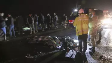 Şanlıurfa'nın Siverek ilçesinde zincirleme trafik kazasında 3 kişi öldü, 6 kişi yaralandı
