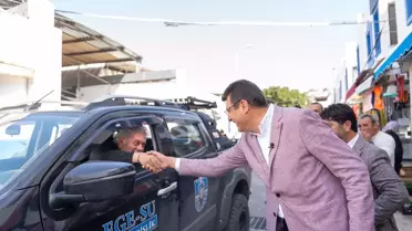 Cumhur İttifakı Bodrum Belediye Başkan Adayı Mehmet Tosun, vatandaşlarla buluştu