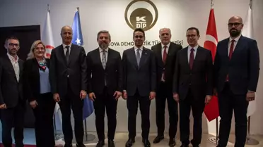 Dışişleri Bakan Yardımcısı Yasin Ekrem Serim Kosova'da resmi temaslarda bulundu