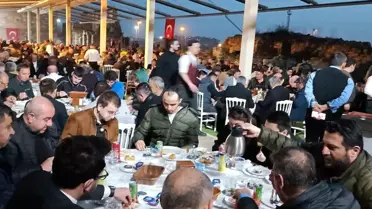 Erdem Karakoç, Topkapı Suriçi Sosyal Tesisleri'nde iftar verdi