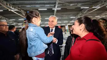 Denizli Büyükşehir Belediyesi Ramazan Sofrası Muratdede Mahallesi'nde Kuruldu