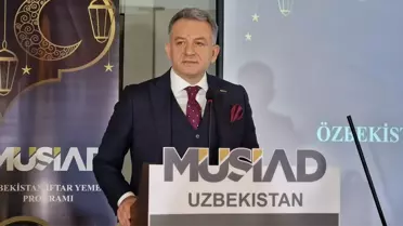 MÜSİAD Özbekistan Şubesi, Türk ve Özbek iş insanlarına iftar programı düzenledi