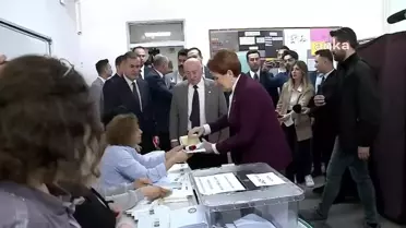 Meral Akşener, Ankara'da oy kullandı ve seçimin ilginç geçeceğini söyledi
