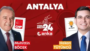 Antalya'da CHP Adayı Muhittin Böcek Seçimlerde Önde
