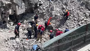 Yıkım sırasında istinat duvarı faciası! 1 işçi can verdi
