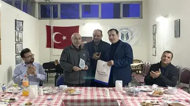SUBÜ Hendek MYO'da emekliye ayrılan Öğretim Görevlisi Mehmet Akif Yener'e veda programı düzenlendi