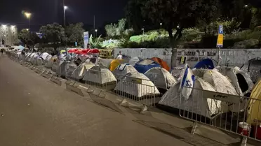 İsrail'de Binlerce Kişi Netanyahu Hükümetinin İstifasını Talep Ediyor