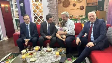 Kosova Başbakanı Albin Kurti, KDTP Milletvekili Enis Kervan'ın iftar davetine katıldı