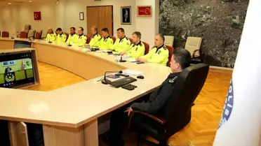 Emniyet Genel Müdürü Erol Ayyıldız Başkanlığında Ramazan Bayramı Trafik Tedbirleri Toplantısı Düzenlendi