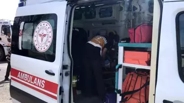 Çorlu'da kamyonun altına giren bisikletli genç ağır yaralandı