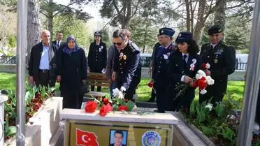 Kayseri'de şehit polisler anıldı