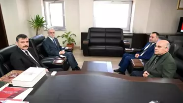 Vali Mustafa Çiftçi, Vakıflar Erzurum Bölge Müdürlüğünü ziyaret etti