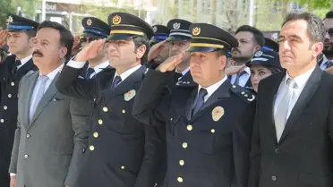 Cizre'de Polis Haftası Töreni Düzenlendi