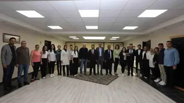 Turgutlu Belediyesi Ramazan Bayramı'nda da bayramlaşma geleneğini sürdürdü