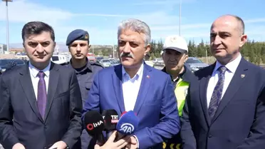 Ulaşımda Kırıkkale'de Bayram Öncesi Trafik Yoğunluğu