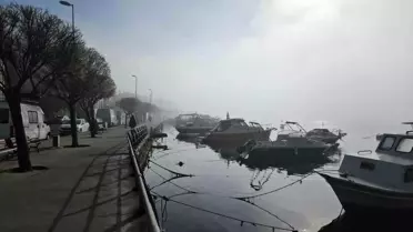 İstanbul'da Sis Nedeniyle Vapur Seferleri İptal Edildi