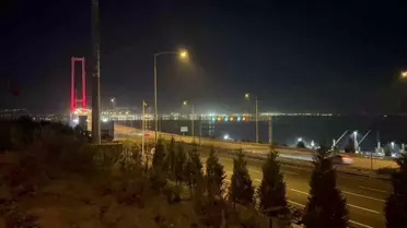 Bayram tatili sebebiyle TEM'de yoğunluk, Osmangazi Köprüsü'nde trafik akıcı