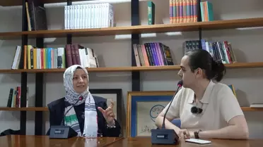 Eğitimci Yazar Merve Gülcemal, Marmara Kıraathanesi'nde Söyleşiye Katıldı