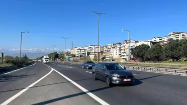 Anadolu Otoyolu'nda Bayram Tatili Trafik Akıcı