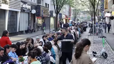 Almanya'da Türkler ve Almanlar Birlikte İftar Yaptı