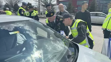 Afyonkarahisar'da Ramazan Bayramı öncesi trafik denetimi gerçekleştirildi